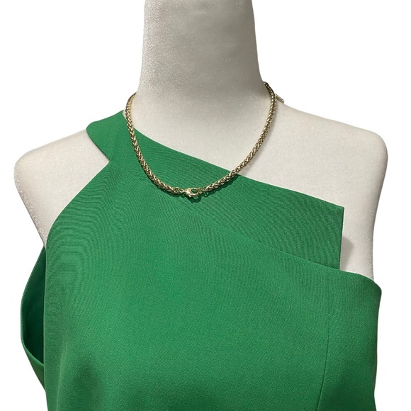 CHANEL Authentic Lockit Pendant & Vintage Chain Champagne Gold Plated Ne… - Picture 8 of 13